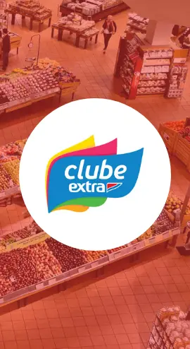 Página do mercado Clube Extra