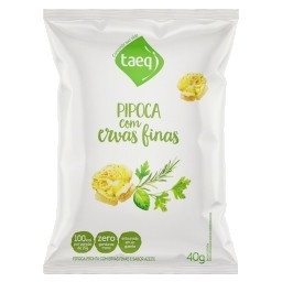 Pipoca Pronta TAEQ Ervas Finas 40g