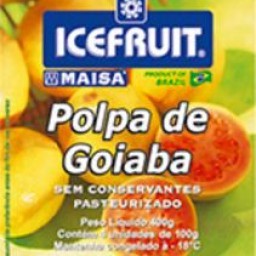 Polpa de fruta Icefruit goiaba 100g
