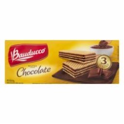 Biscoito Bauducco wafer chocolate 140g