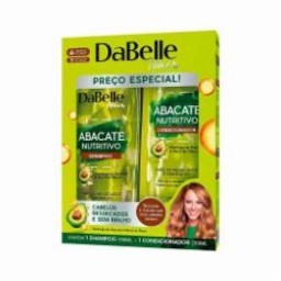 Kit Dabelle shampoo e condicionador abacate 450mL