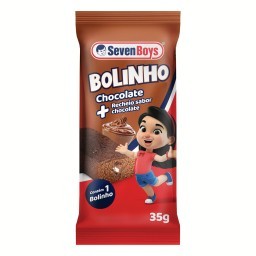 Bolinho Seven Boys Sabor Chocolate 35G 