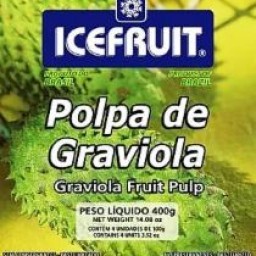 Polpa de fruta Icefruit graviola 100g