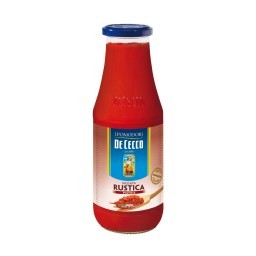 Passata Di Pomodoro Rustica DE CECCO Vidro 700g _ Importação 