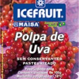 Polpa de fruta Icefruit uva 100g