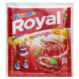 Gelatina em Pó Royal Morango 25g