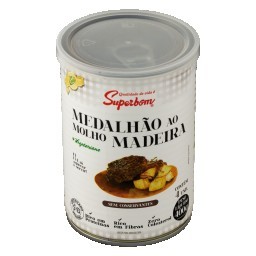 Medalhão Vegetariano ao Molho Madeira SUPERBOM 400g