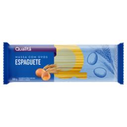 Macarrão de Sêmola com Ovos Espaguete Qualitá Pacote 500g