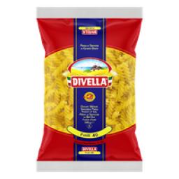 Macarrão de Sêmola Grano Duro Fusilli 40 Divella Pacote 500g