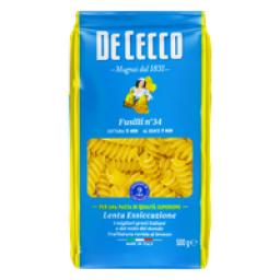 Macarrão Italiano Fusilli DE CECCO 500g