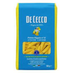 Macarrão Italiano Pene Rigate DE CECCO Pacote 500g
