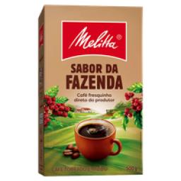 Café Torrado e Moído Melitta Sabor da Fazenda Caixa 500g