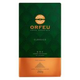 Café Torrado e Moído Clássico Orfeu Caixa 250g