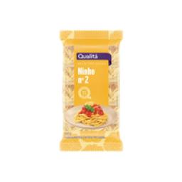 Massa Alimentícia Macarrão com Ovos Caseiro Ninho 2 Qualitá Pacote 500g