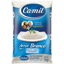 Arroz Camil Tipo 1 Pacote 2kg