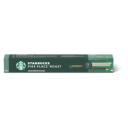 Café em Cápsula Torrado e Moído Starbucks Pike Place Roast Caixa 53g 10 Unidades