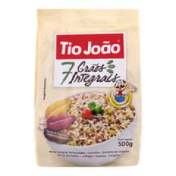 Arroz Integral 7 Grãos com Quinoa TIO JOÃO Pacote 500g