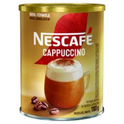 Cappuccino Solúvel Tradicional Nescafé Lata 180g