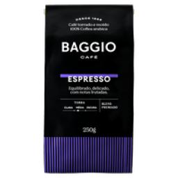 Café Torrado e Moído Espresso Baggio Pacote 250g