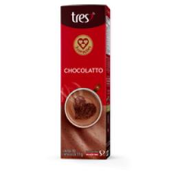 Chocolate Quente em Cápsula Chocolatto 3 Corações Caixa 10 Unidades