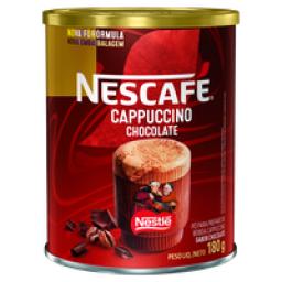 Cappuccino Pó Solúvel Chocolate Nescafé Lata 180g