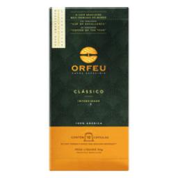 Café em Cápsula Torrado e Moído Clássico Orfeu Caixa 50g 10 Unidades
