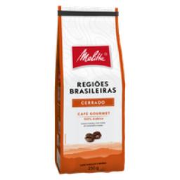 Café Torrado e Moído Cerrado Melitta Gourmet Regiões Brasileiras Pacote 250g