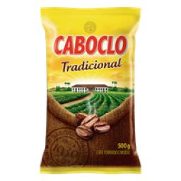 Café Torrado e Moído Tradicional Caboclo Pacote 500g