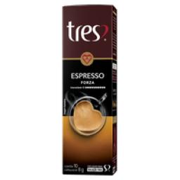 Café em Cápsula Espresso Forza Tres Caixa 10 Unidades 8g Cada