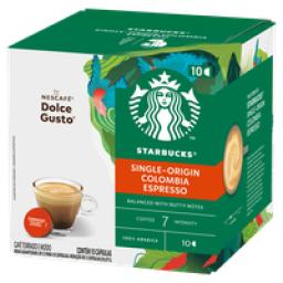 Café em Cápsula Torrado e Moído Espresso Starbucks Single-Origin Colombia Caixa 55g 10 Unidades