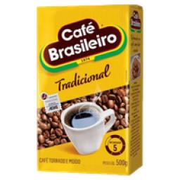 Café Torrado e Moído a Vácuo Tradicional Café Brasileiro Pacote 500g