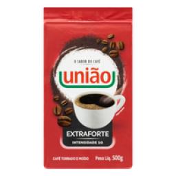 Café Torrado e Moído a Vácuo Extraforte União Pacote 500g