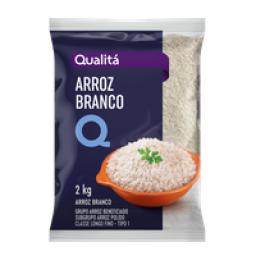 Arroz Branco Tipo 1 Qualitá Pacote 2kg