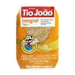 Arroz Integral Tipo 1 TIO JOÃO Pacote 500g