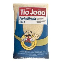 Arroz Parboilizado Tipo 1 TIO JOÃO Pacote 5kg
