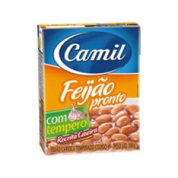 Feijão Carioca Pronto CAMIL Caixa 380g