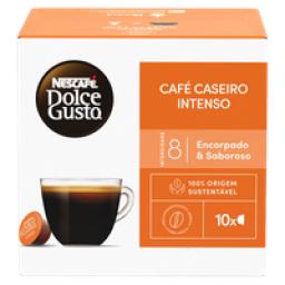 Café em Cápsula Torrado e Moído Caseiro Intenso Nescafé Dolce Gusto Caixa 90g 10 Unidades