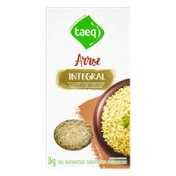 Arroz Tipo 1 Integral Taeq Caixa 1kg