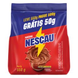 Achocolatado Pó Nescau Pacote Leve 550g Pague 500g