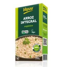 Arroz Integral Orgânico Cozido no Vapor VAPZA Caixa 250g
