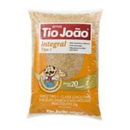 Arroz Tio João Parboilizado Integral 2Kg