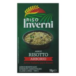 Risotto Italiano INVERNI Arborio Caixa 1kg