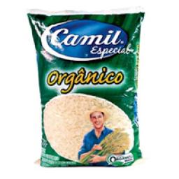 Arroz Parboilizado Orgânico T1 CAMIL 1Kg