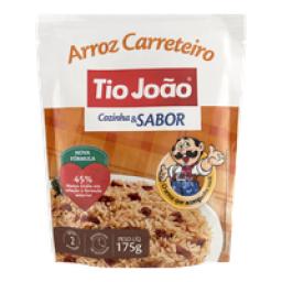 Arroz Cozinha e Sabor Carreteiro TIO JOÃO Pacote 175g