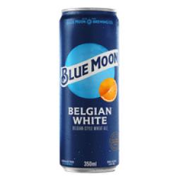 Cerveja Belgian White BLUE MOON Wheat Ale Lata 350ml