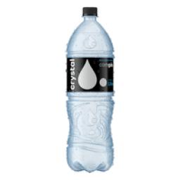 Água Mineral Natural com Gás Crystal Garrafa 1,5l