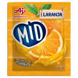Refresco em Pó Laranja Mid Pacote 20g