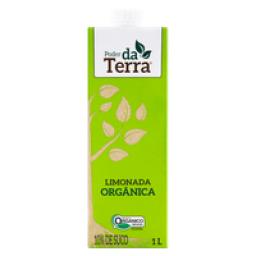 Bebida Orgânica Limonada Poder da Terra Caixa 1l