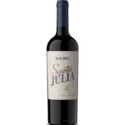Vinho Tinto Argentino Santa Julia Malbec 750ml
