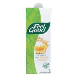 Chá Verde Laranja e Gengibre Feel Good Caixa 1l
